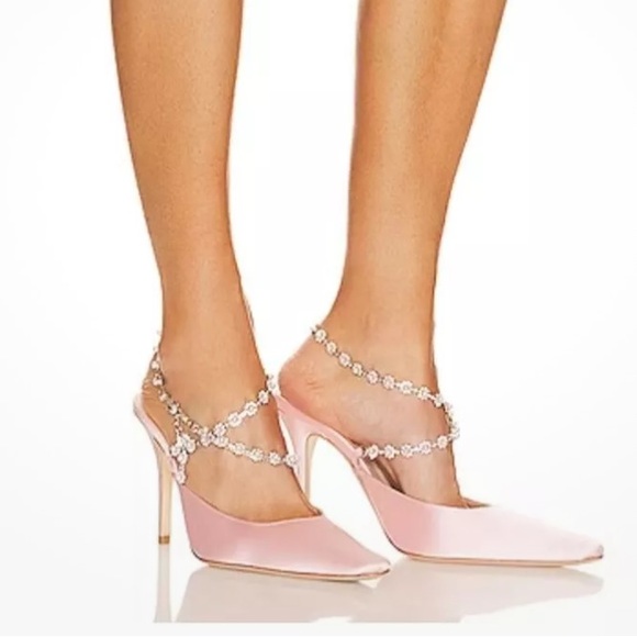 LPA Shoes - LPA Pearl Ankle Strap in Light Pink, Size: 8